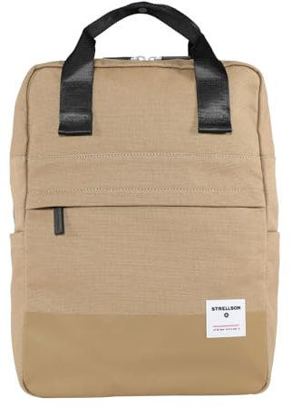 Strellson - josh backpack, Rucksack für Herren, Freizeitrucksack, Cityrucksack, in Beige