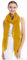 KAVINGKALY Einfarbige Design Mode Schal Wrap Kopf Gesicht Abdeckung Pashmina Schals für Damen(Gold)
