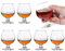 Glsairy Lot de 6 petits verres à shot mignons | Verres à cognac | Verres à porto | Verres à tequila (150 ml)