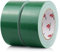 BOMEI PACK Universal - Ruban Adhésif Toilé, Heavy Duty Duct Tape 2 rouleaux 50 mm x 25 m pour les travaux de réparation, fixation, de scellage, d'étiquetage et de rénovation, verte