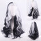 Perücke für Karneval Nachtleben CluI Party Dress Up Perücke Cos Wig 101 Loyal Dog Cruella De Vil Kuila Schwarz und Weiß Hexe Farbe passende kurze lockige Haarfarbe: Yn037 {70 cm}