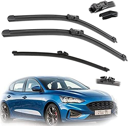 Scheibenwischer Auto Vorne Hinten Fenster Scheibenwischerblätter Bürsten Cutter Zubehör Für Ford Für Focus 4 MK4 2018 2019 2020 26 20 11