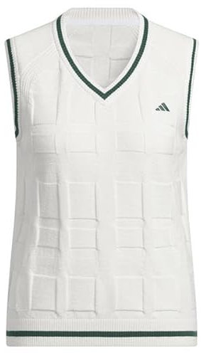 adidas Gilet à manches longues pour femme, blanc, L