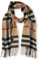 KARMA.DIEM Karierter Schal - Angenehm Weich - Schal kariert für Damen und Herren - Perfekt für Herbst und Winter 35x180cm (beige)