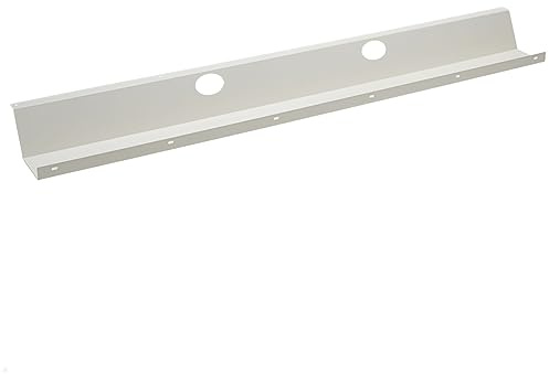 TecLines TKK007 Kabelkanal Schreibtisch 110 cm (weiß)