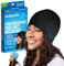 IceBeanie Migraine Relief Cap, As Seen on Shark Tank, Soft & Stretchy Gel Tension Headache Relief Cap, Extended Cooling Hangover Ice Hat, Odorless Cold Head Ice Pack Wrap, Headache Hat Migraine Mask