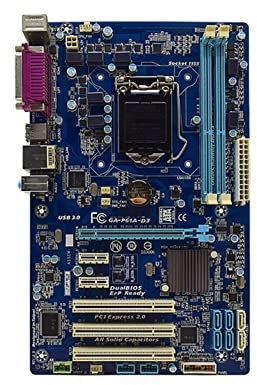 Fit for Gigabyte GA-P61A-D3 Scheda Madre Desktop LGA 1155 DDR3. RAM 1. 6 GB PCI-E 3.0 USB3.0 1 × PCI-E X16 Supporto Corei7i5i3. ATX. Placa-mãe.