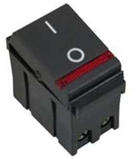 6PZ INTERRUTTORE BIPOLARE LUMINOSO ARC - 16AX 250V (7812.2)