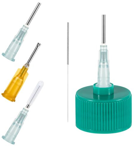NQEUEPN 41 Stück Präzisions Applikator Kappen Set, Präzisions Spitzen Applikatorkappen für 2oz Acrylfarbenflaschen Präzisionsapplikatoren für Auto Freshie Zubehör