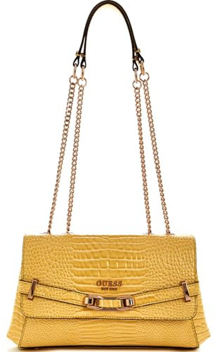 GUESS SILVYE CROSSBODY BAG GELB, Gelb