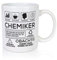 Achtung Probleme Chemiker | Chemie | Labor | Wissenschaft - Tasse Weiss - Kaffeetasse/Geschenk/Familie