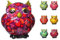 netproshop Spardose Eule aus Keramik Pomme Pidou, Auswahl:Purple Heart