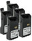 vhbw 5X Batterie Compatible avec Motorola DP3441, DP3661, DP3000e, DP3661E, DP3441e Radio Talkie-walkie (2600mAh, 7,4V, Li-ION)