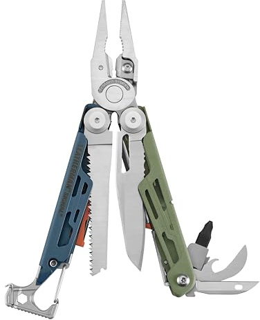 LEATHERMAN, Signal, 19-in-1 Multi-tool for Outdoors, Camping, Hiking, Fishing, Survival, Durable & Lightweight EDC, Made in the USA, Tundrascape