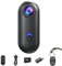 Visuscam - Mini 120° 4k Camera for Recording, Visus Cam, Pov Chest Trail Cameras, Thumb-Sized Body Cam, Sports and Activity Camera with Card Reader, for Vlog, Cycling, Travel (Black-1080p-a, 128G)