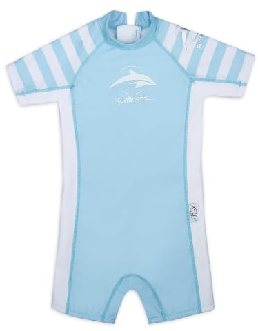 Konfidence Warma Swimsuit - Eco Swimming Costume Made with e-Flex Using Recycled Plastic - Regulates Temperature - 50+ UV Protection