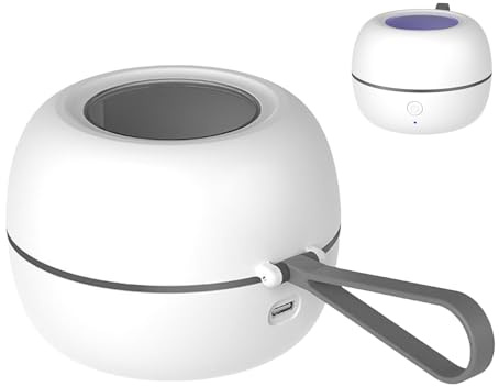 Schnuller-Reinigungsbox mit UV-Strahlen – tragbar für Sauger und Gegenstände | wasserdichte Hülle für Kindergarten, Erwachsene, Zahnpflege, Wandern, Shopping, Reisen, Krankenhaus