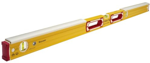 Stabila 36448 48 inch Type 196-2 K Masonry Spirit Level Tool