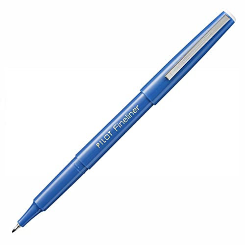 PILOT 085963 Fineliner SW PPF, extrafein, Tinte und Schaft: blau