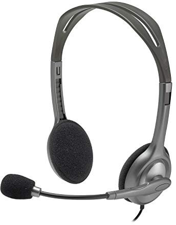 Logitech H110 - Cuffie con microfono cablate, 3,5 mm (1/8), PC/Giochi, Sovraurale, 20-20000 Hz, Stereofonico