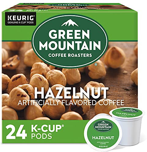 Green Mountain Coffee Hazelnut, K-Cup Portion Pack for Keurig K-Cup Brewers, 24-Count