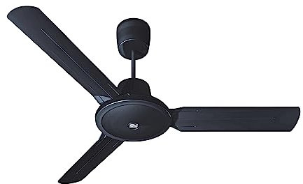 Vortice Nordik Evolution 140 SW - Ventilatore da soffitto (Ø x A), 142 x 325 mm, colore: Nero