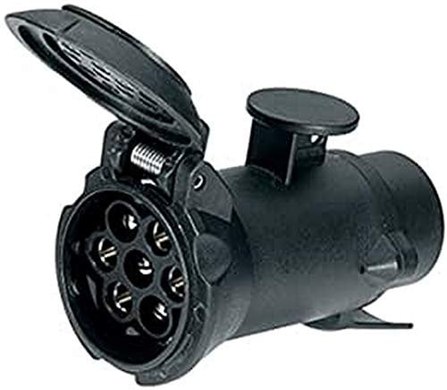 HELLA 8JA 008 981-001 Adapter, Steckdose - 12V - von 7-polig auf 13-polig - Länge: 101mm
