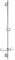 Hansa Wandstangenset / Brauseset Basicjet (ohne Handbrause) | + Wandstange, Montageset, Schieber, Seifenschale | Stange 920 mm, Brausehalterung: verstellbar, Steckkonus für Brauseschlauch