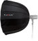 Fotodiox Deep EZ-Pro 36in (90cm) Parabolic Softbox - Quick Collapsible Softbox with Novatron Insert