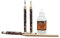 emporiotecnologico Kit Completo MATITE Pulizia Monete 4 MATITE in Legno + FISSANTE per RESTAURO REPERTI ARCHEOLOGICI SCALPELLO BISTURI PULITORI A Matita