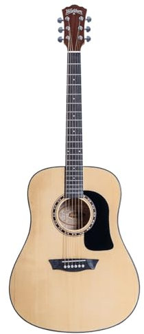 Washburn Folk-Lehrling D5-Natur-Gitarre