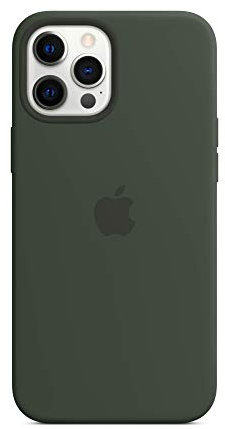 Apple Silicone Case with MagSafe (for iPhone 12 Pro Max) - Cyprus Green