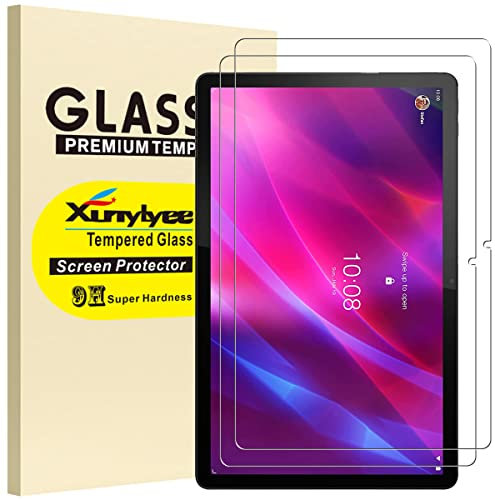 XunyLyee [2 Piezas Protector de Pantalla Compatible Con Lenovo Tab P11/ P11 Plus, Cristal Templado Film para Lenovo Tab P11 Plus (11 Pulgadas)