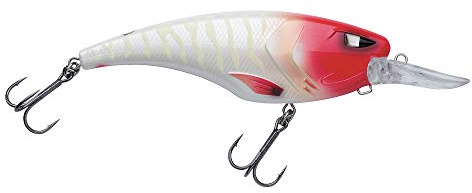 Berkley Zilla Deep Dive Hechtköder – 3–5 m+ tauchender Crankbait mit Roll-Action – mit Fusion 19 Drillingen – bleifrei