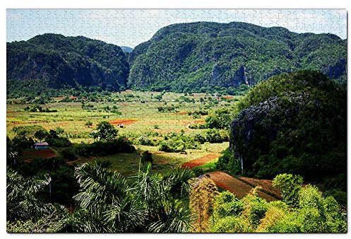 Valley Vinales Kuba Puzzle für Erwachsene 1000 Teile Holz Reise Geschenk Souvenir