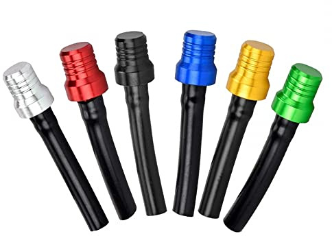 MEROURII 6Pcs Fuel Tank Breather Pipe,Fuel Tank Vent Cap for Motorcycle ATV Bike