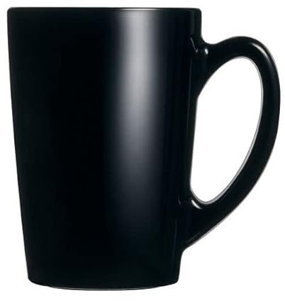 Luminarc New Morning Q0156 Tasse, 32 cl, Schwarz, 6 Stück