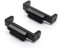 Faltschließe,Dornschließe 22mm bis 16mm Edelstahl Uhrenarmband Adapter for Casio G-Shock DW5600 GA110 Anschlüsse GSHOCK Armband DIY Konverter (Color : Black)