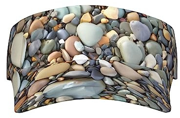 BHCASE Pretty Stones Sonnenschutz für Erwachsene, leer, Zylinderhut: >> Langlebig und stilvoll. Leeres Top-Design, nicht stickig und beeinträchtigt das Haar nicht, schwarz, Schwarz , One size