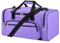 Sporttasche Reisetasche Fitness Tasche mit Schultergurt Wochenendtasche für Damen und Herren (Lila, 40L)