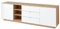 CORE TV-Sideboard in Weiß, Artisan Eiche Optik - Moderner Fernsehschrank mit Schubladen und viel Stauraum - 240 x 77 x 44 cm (B/H/T)