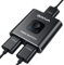 HDMI Splitter 4K@60Hz, GANA HDMI Splitter Bi-Directional Ultra Thin 1 in 2 Output, Manual HDMI Switch Supports HD, Compatible with Xbox PS5/4/3, Blu-Ray Fire Stick Player,