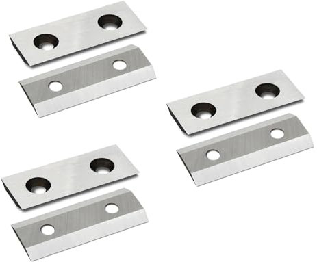 3 Paar Ersatzmesser Für Messerhäcksler Für SCREWFIX TITAN TTB3535HR 2500W