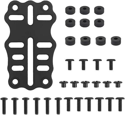 Peminkoo Modularer Pistolenholster-Adapter Basis Militärische Jagd Airsoft G1ock Mag Holster Zubehör für G-Code RT1 SOC/OS/XST QLS Plattform