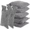 MEIDIV 12 Pack Bamboo Charcoal Bags, Activated Charcoal Odour Absorber, Nature Fresh Air Purifier Bags, Moisture Absorber, Shoe Deodoriser, Odour Eliminator for Wardrobe Closet, Shoe, Room, Car