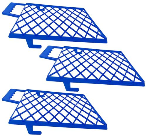 Abstreifgitter,Farbgitter Kunststoff,Malergitter für Farbe,Farbabstreifer,Abstreichgitter,Abtropfgitter für Wandfarbe,Mlaerwerkzeug für alle Arten von Hausdekorationen und Herkommliche Farbeimer