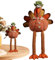Doiyislem Gefüllter Truthahn-Plüschtier,Gefüllter Truthahn | Niedliches Tierplüschtier für Kinder | Cartoon-Thanksgiving-Heimdekoration, Tier-Plüschtier für Schlafsofa, Couch