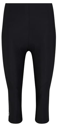 Ziener Damen NACITA X-Function Fahrrad-Tight 3/4 | Mountainbike | Rennrad - atmungsaktiv,schnelltrocknend, 3/4-Länge, Black, 40