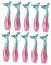 FOMIYES 10pcs Refillable Lipstick Tubes with Applicator Empty Lip Balm Containers for DIY Gloss Travel-Friendly Sample Bottles for Lip Color