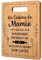 Gleevara Cadeau Mamie, Cadeaux Grand Mere, Cadeau Anniversaire Mamie – Planche à Découper en Bambou Artisanale Unique, Cadeau Grand Mere Cuisine, Idée Cadeau Fete des Grand Mere